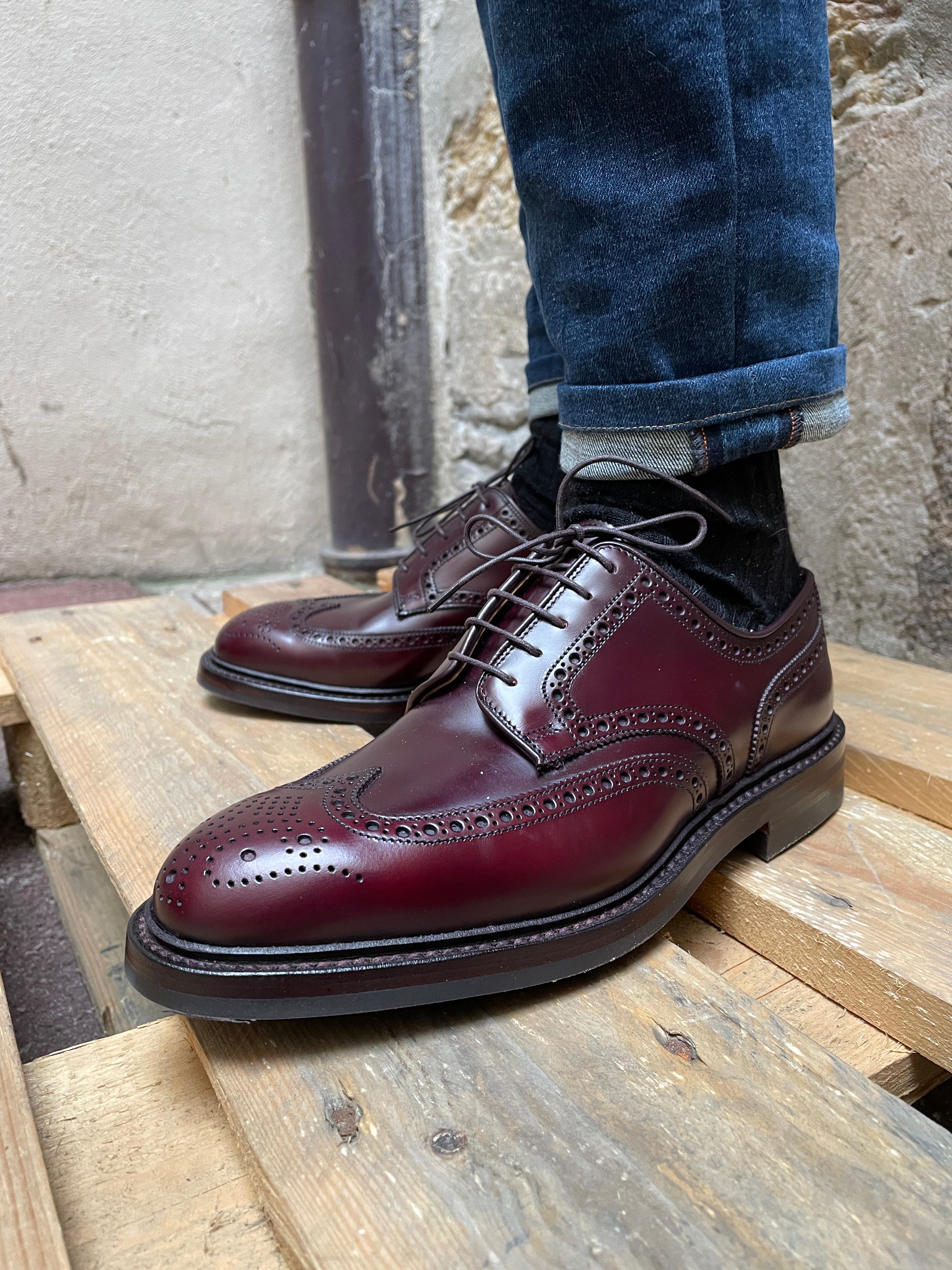 DERBY CROCKETT AND JONES PEMBROKE CAVALRY Upper Shoes