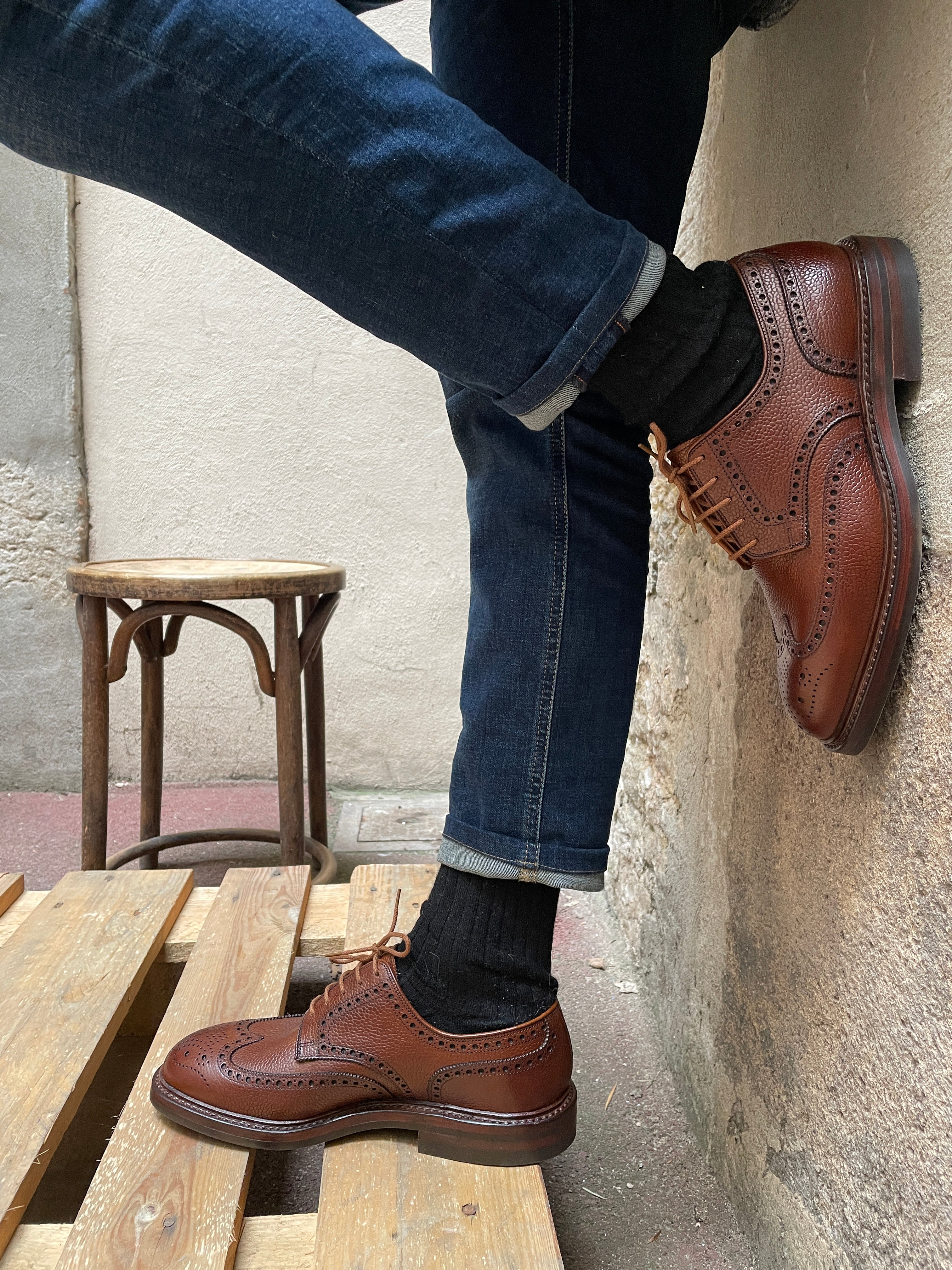 DERBY CROCKETT AND JONES PEMBROKE GRAIN | Upper Shoes