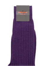 CHAUSSETTES LAINE VIOLET