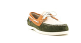DOCKSIDES JIB GREEN/TAUPE