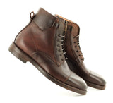 BOOTS N369 MARRON FONCE