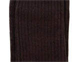 CHAUSSETTES ECOSSE MARRON FONCE