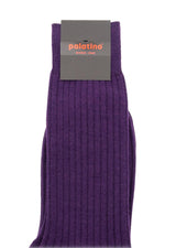 CHAUSSETTES LAINE VIOLET