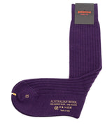 CHAUSSETTES LAINE VIOLET
