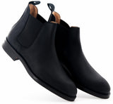 CHELSEA 5 ROUGH OUT BLACK