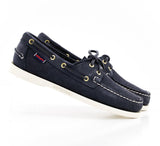 DOCKSIDES NUBUCK BLEU