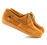 GARY JOBSON SUEDE BROWN
