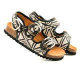 NOELLE STRAP WHITE-BLACK