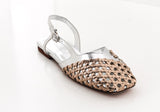 SAND GRETA MET OR/ARGENT