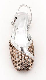 SAND GRETA MET OR/ARGENT