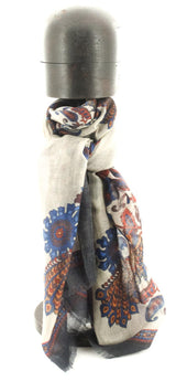 SCARF VERBIER PAON BLEU