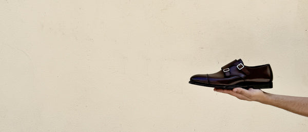 Silver Street London Bourne - Chaussures Monk En Cuir Marron Pour Homme - Taille 44 EU - Style Bureau Élégant