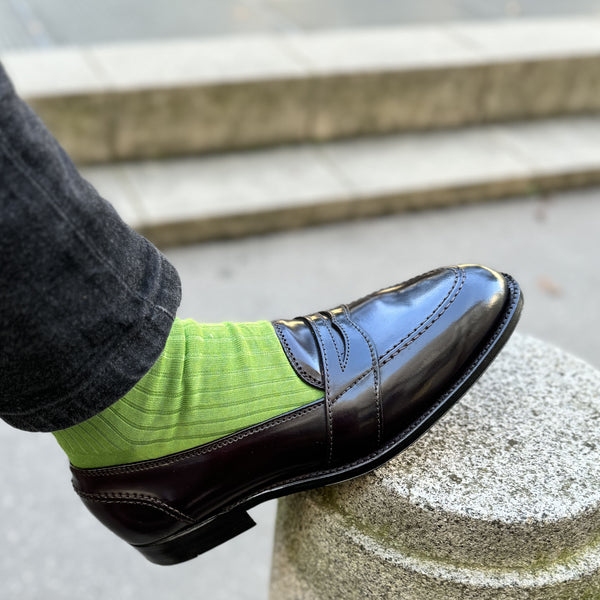 【メル18292】ALDEN7140SHIPS別注 本日のみ値下げオールデン7140SHIPS別注ローファー コードバン