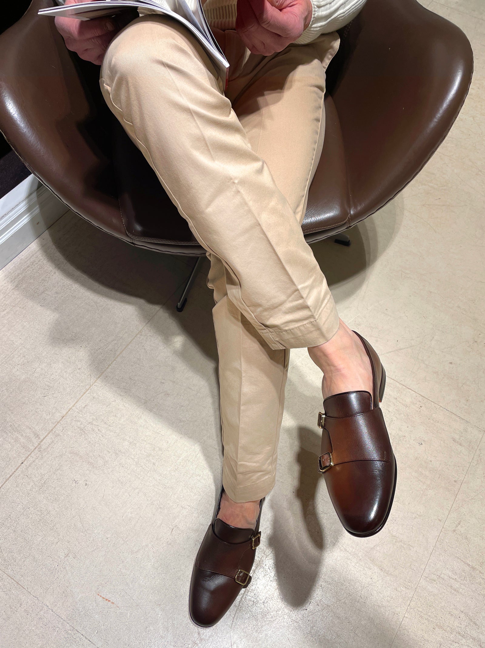 BOUCLE SANTONI CARLOS 17795 GFR | Upper Shoes display picture 1