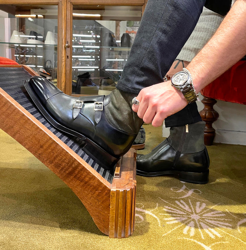 BOOTS SANTONI CARTER 15337 V20 Upper Shoes