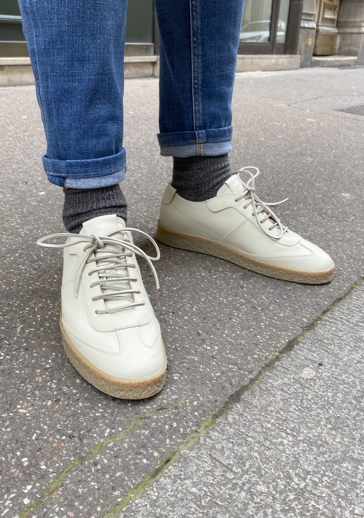 靴 BUTTERO 39 B5650UBGB PE-AZI 09WINE 39 Buttero Men's Shoes Spring Summer 2025 Collection