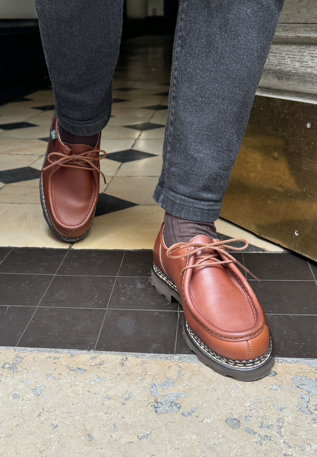 Paraboot Michael ハラコ 41 DERBY PARABOOT MICHAEL | Upper Shoes