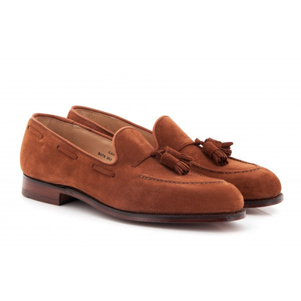 CAVENDISH SUEDE POLO BROWN