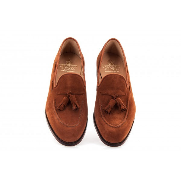 CAVENDISH SUEDE POLO BROWN