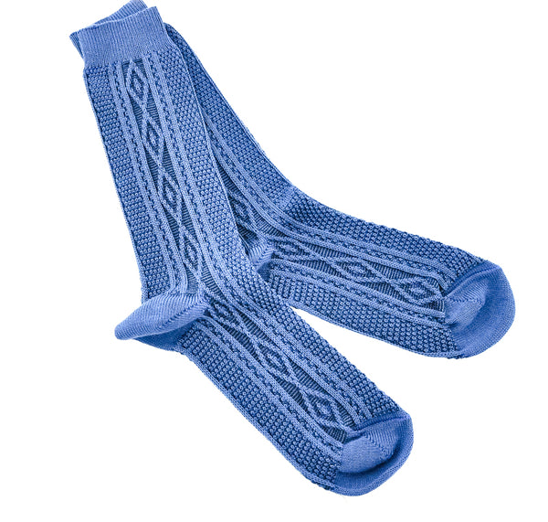 CHAUSSETTES ARAN DENIM