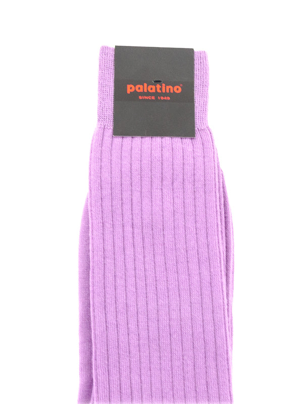 CHAUSSETTES LAINE LILAS