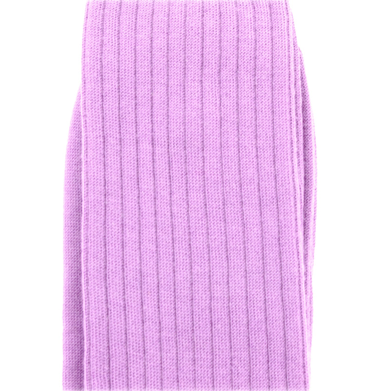 CHAUSSETTES LAINE LILAS