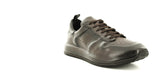 BASKETS RACE LUX 003 MARRON FONCE