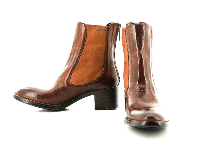 BOOTS AP06A COGNAC