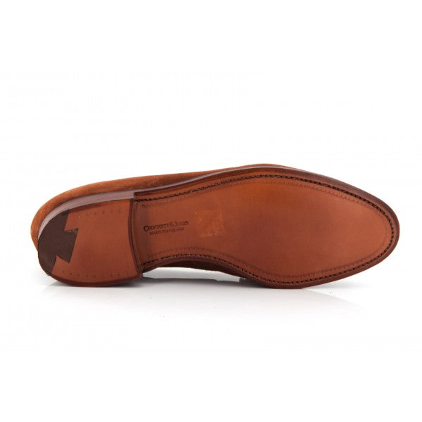 CAVENDISH SUEDE POLO BROWN