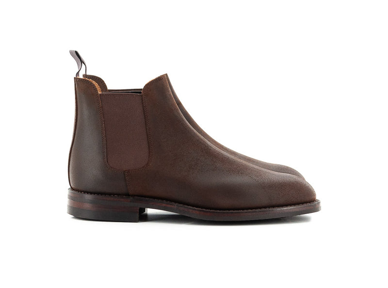 CHELSEA 5 ROUGH OUT MARRON FONCE