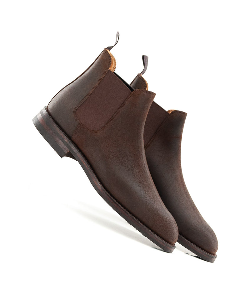 CHELSEA 5 ROUGH OUT MARRON FONCE
