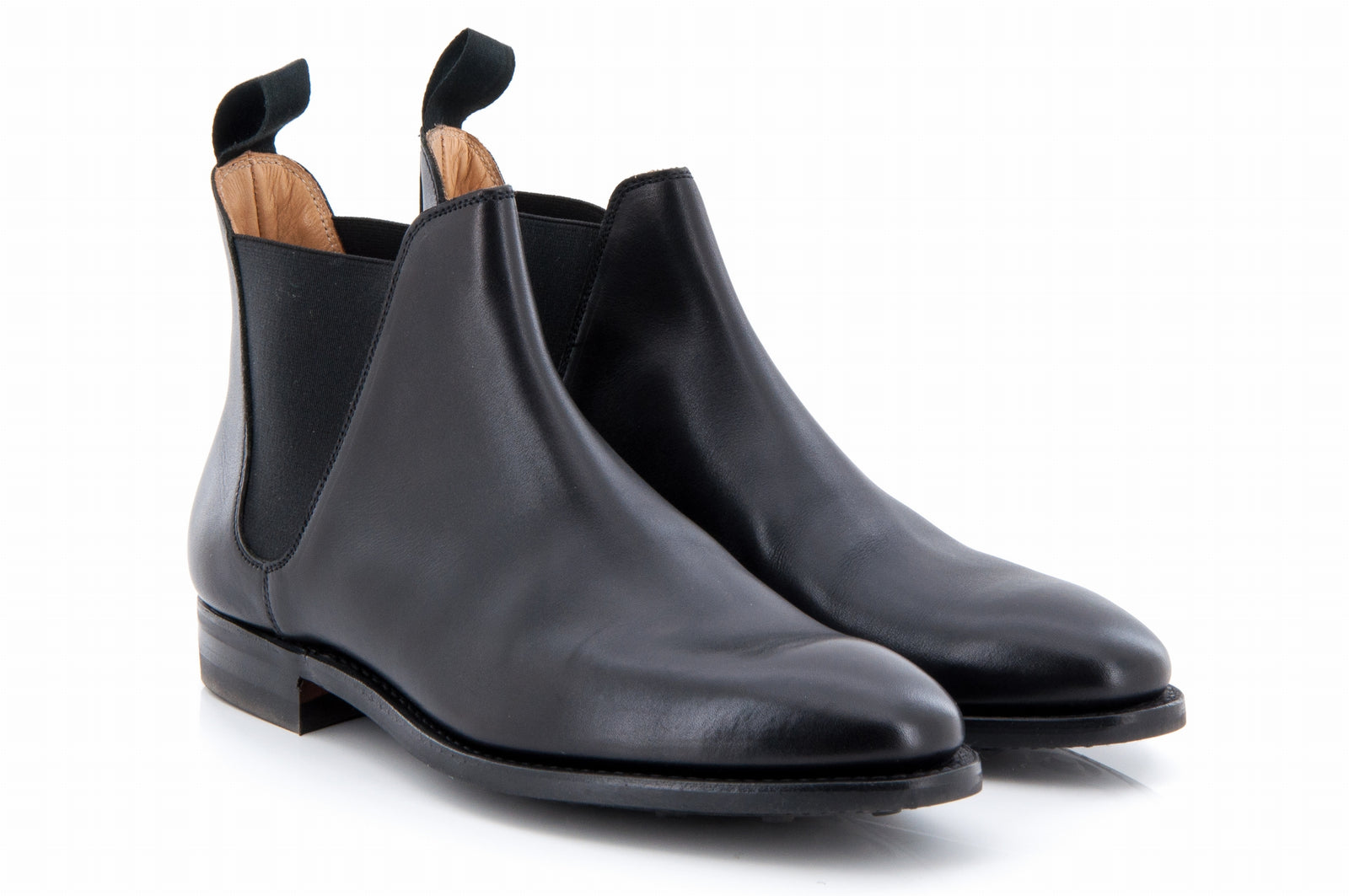 Crockett & Jones Chelsea 8 in Chestnut Burnished Calfskin