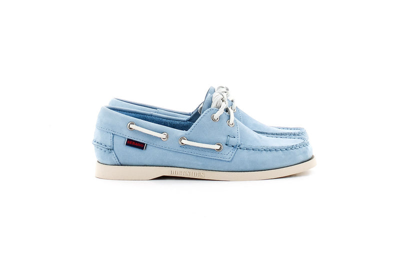 DOCKSIDES NUBUCK W CIEL
