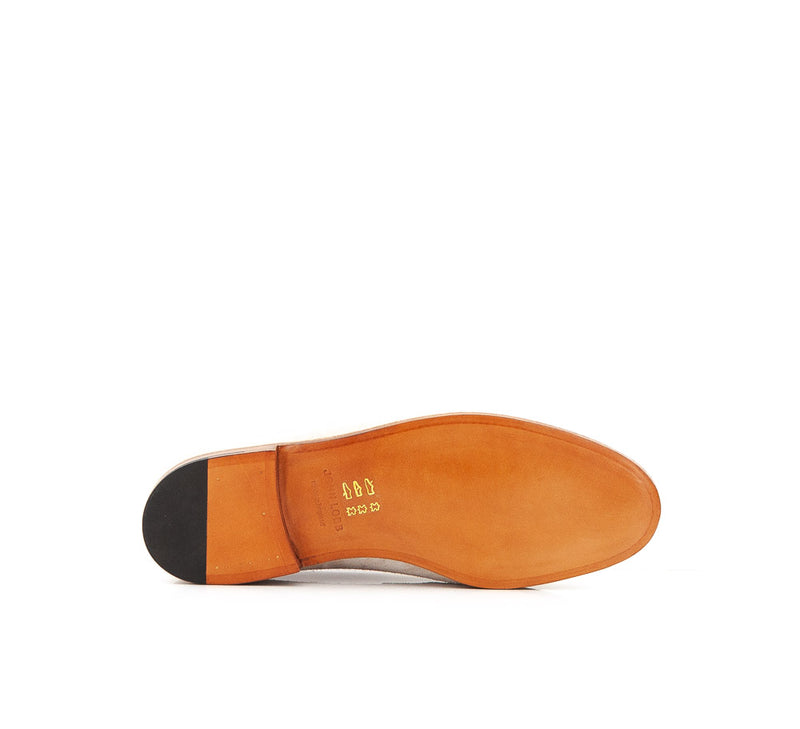 LOPEZ AQUA SUEDE SAND WHITE