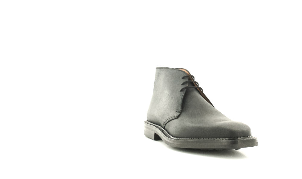 靴 Crockett&Jones MORETON Moreton' Dark Brown Leather Split Toe Derby UK 7 E - Abbot's