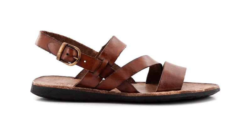 SAND STRIPS MARRON