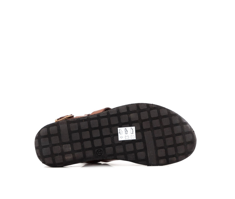 SAND STRIPS MARRON