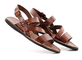 SAND STRIPS MARRON