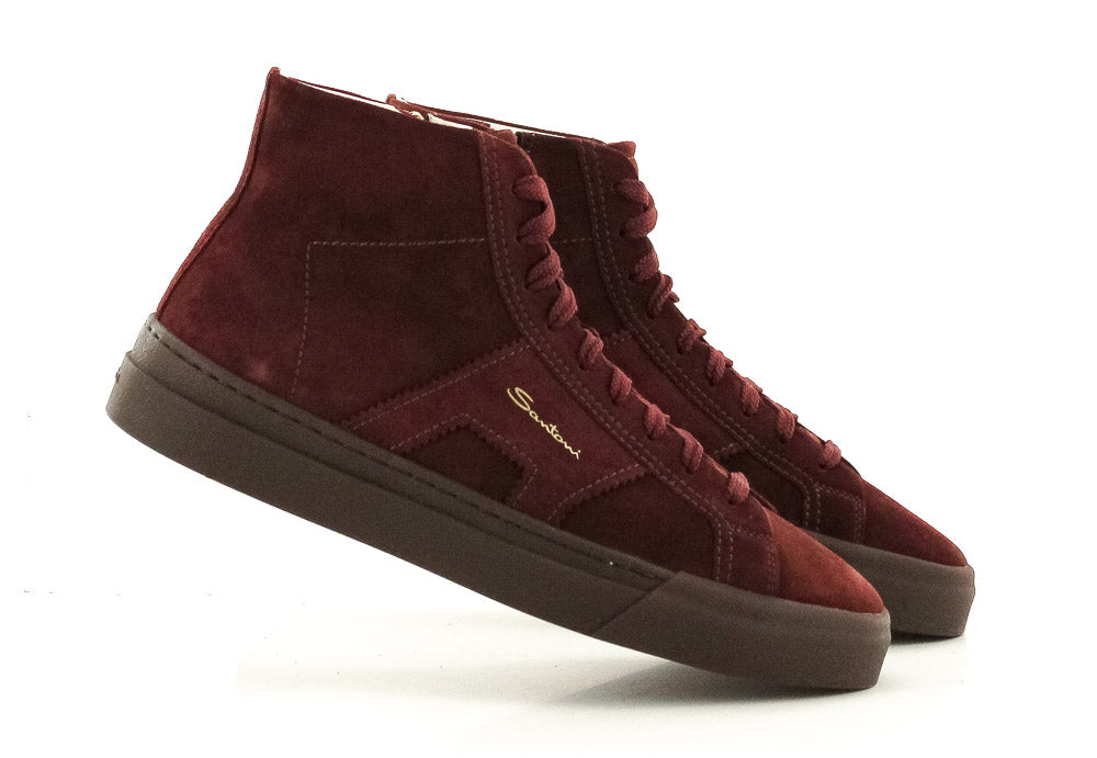 Leather Sneaker Santoni Gloria Sneakers BASKETS SANTONI GLORIA