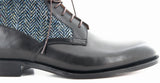 11 DEC BOTTINE BLACK/ TWEED BLEU
