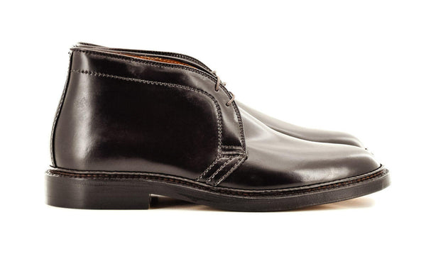 靴 Alden CHUKKA BOOTS CORDOVAN 1339 E 1339 - Chukka Boot in Color 8 Shell Cordovan – ALDEN SHOES