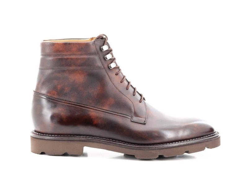 Bottines John Lobb Taille 6.5 UK E (40.5 EU) - Cuir Bleu Style Chukka - Occasion
