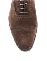 BARRINGTON SUEDE DARK BROWN