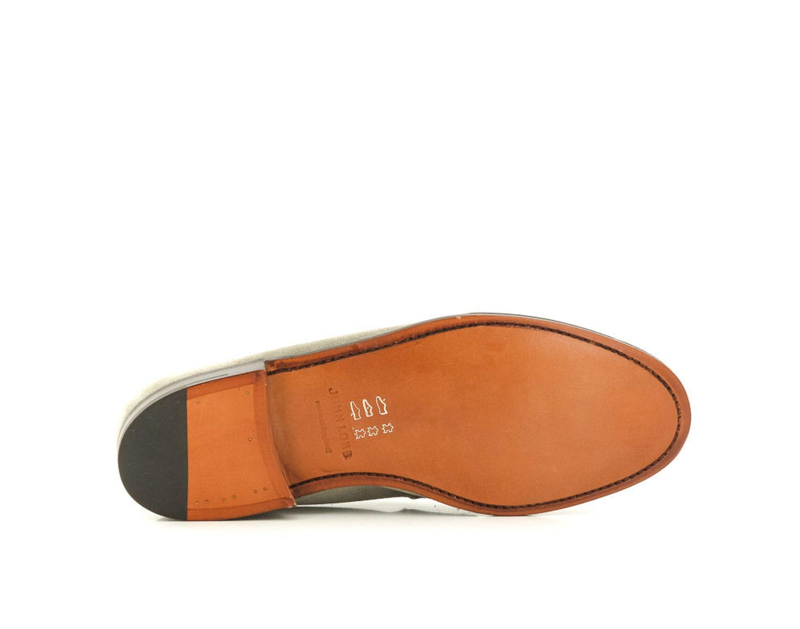 Mocassins John Lobb Bath En Cuir Daim Bleu Foncé - Taille 9E US / 10E - Neufs
