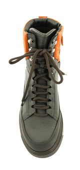 BOOTS 80002 NOIR-COGNAC