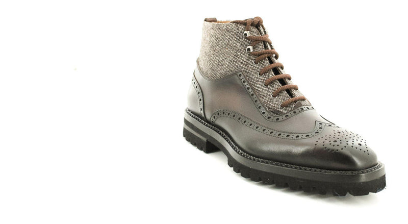 BOOTS 8005 CHESTNUT/TWEED