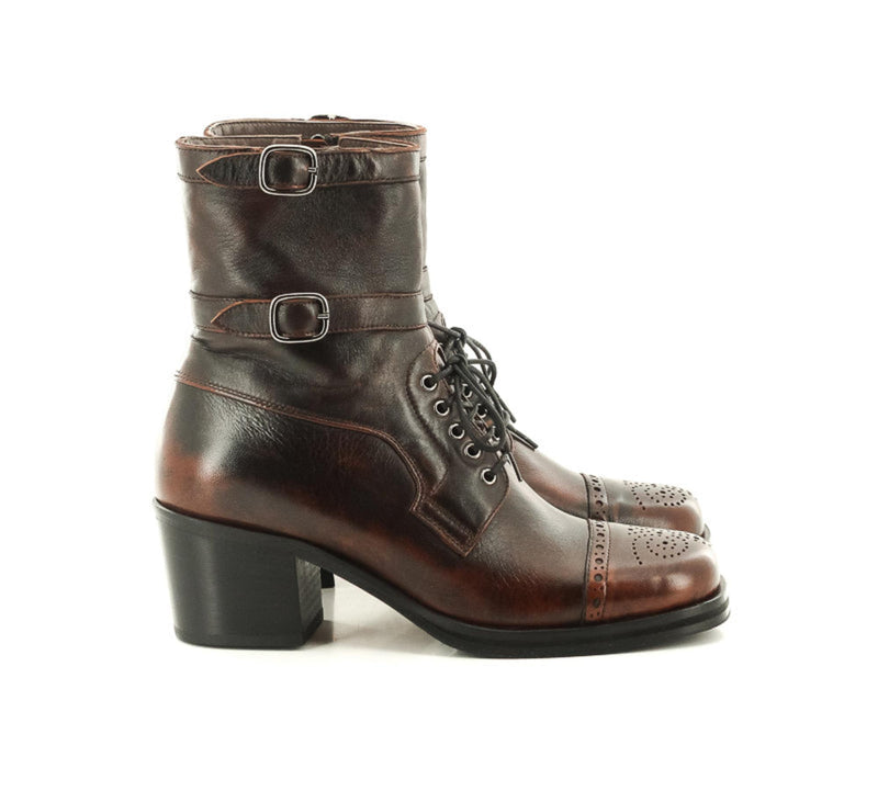 BOOTS FRIDA MARRON