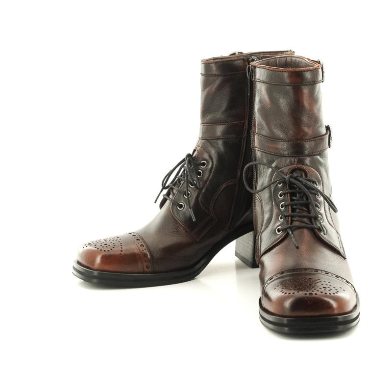 BOOTS FRIDA MARRON