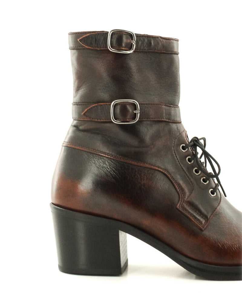 BOOTS FRIDA MARRON
