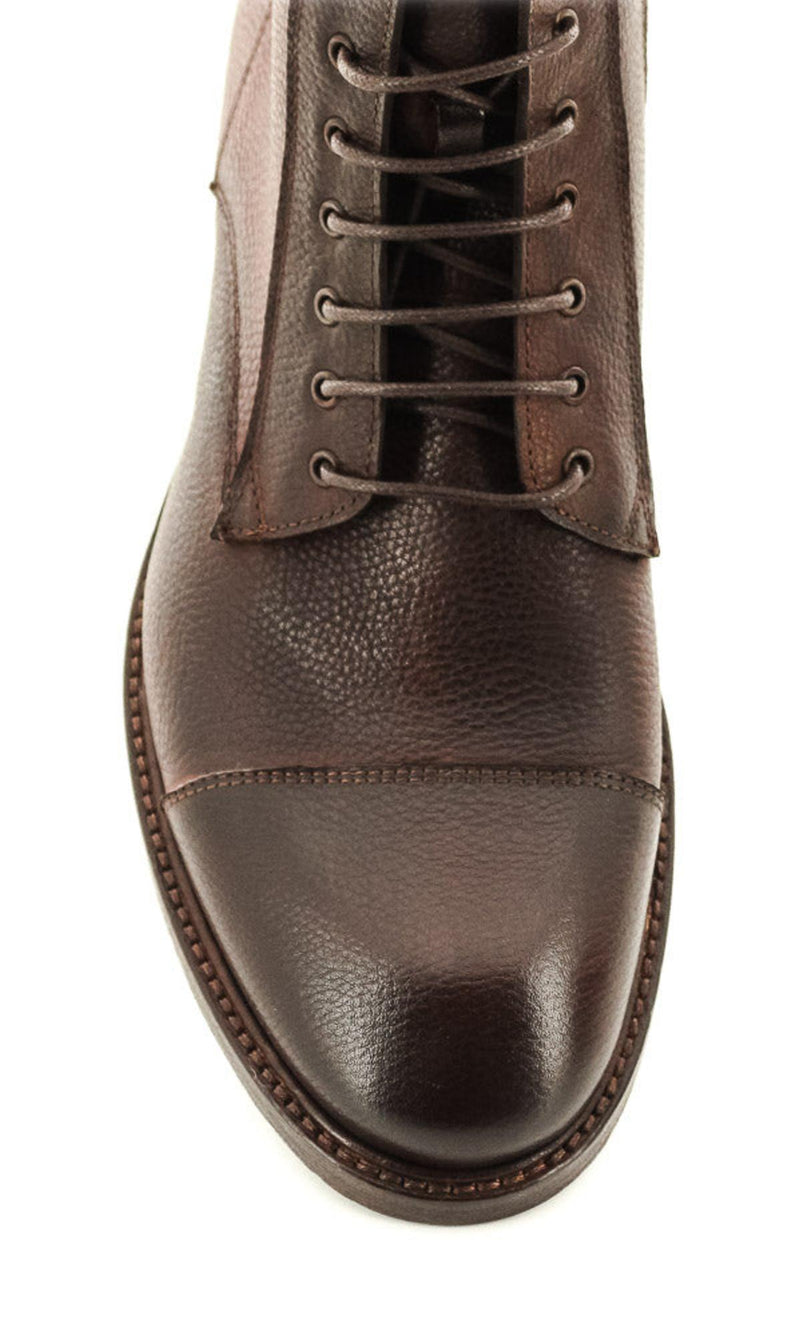 BOOTS N369 MARRON FONCE